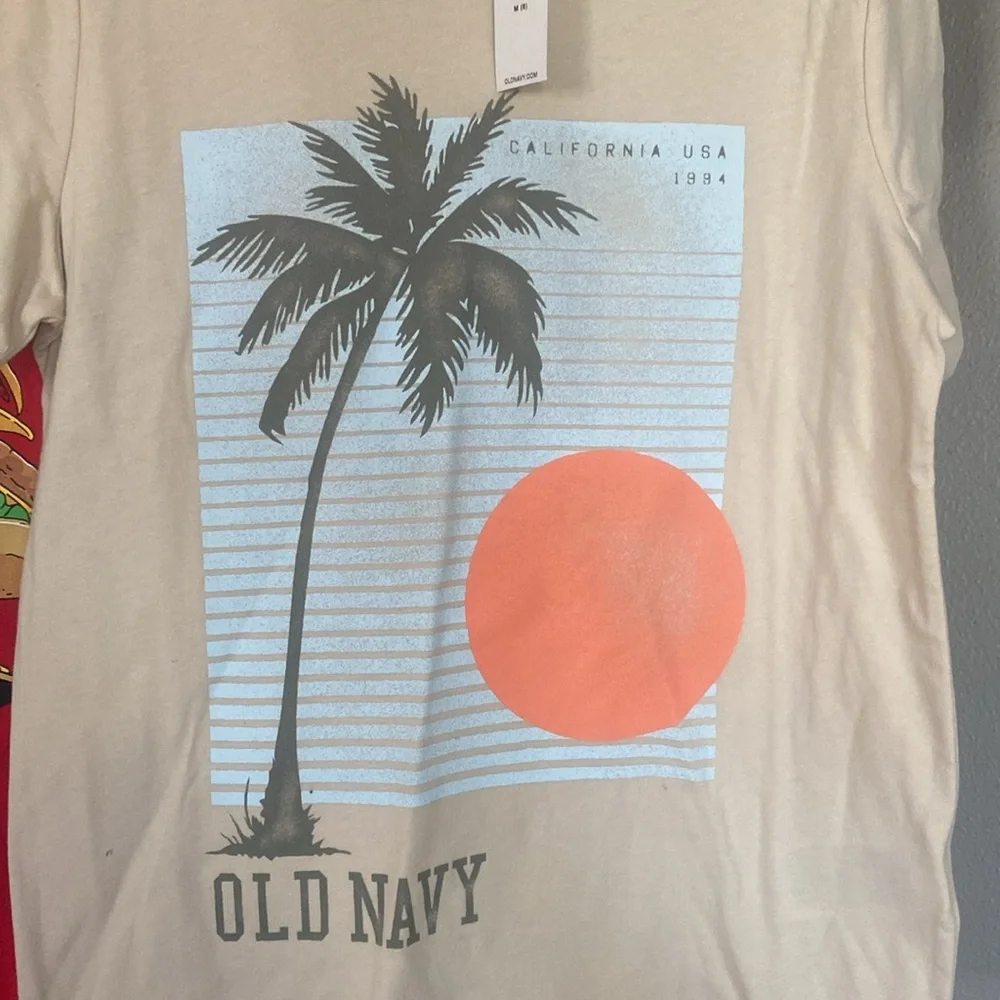 NWT Old Navy short sleeve shirts, med